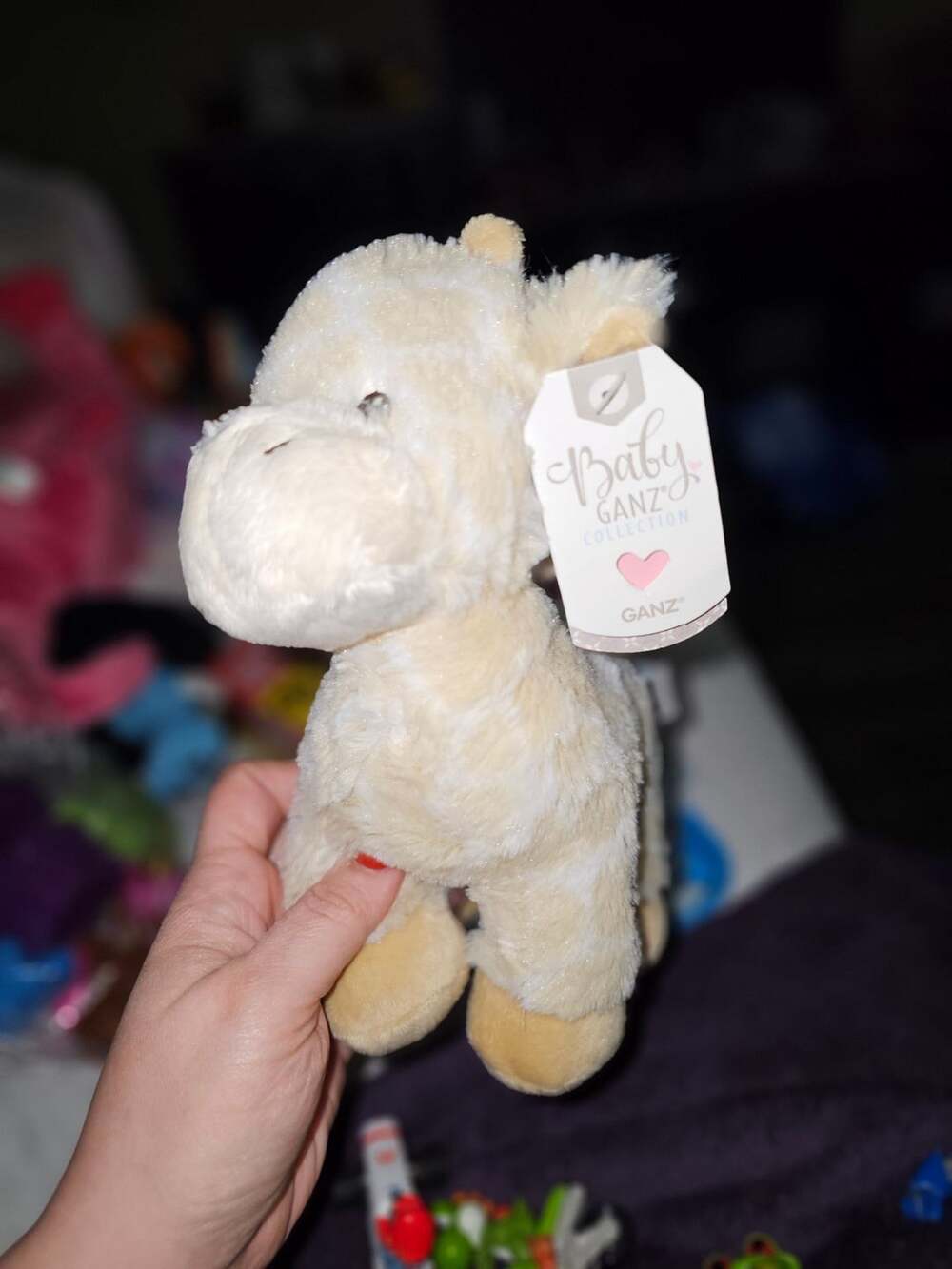 Baby Ganz Jamie Giraffe Cream Beige 9” Plush Stuffed Animal ...
